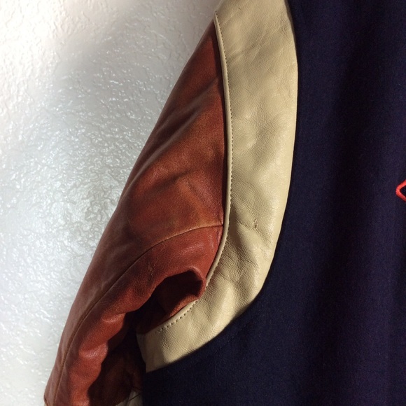 Word Series 1967 Boston Red Sox Reversible Button-Up Wool Blend Jacket - Picture 12 of 16